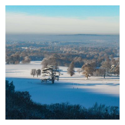 Duncton Hill Snow Scene